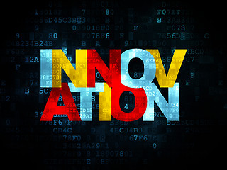 Image showing Finance concept: Innovation on Digital background