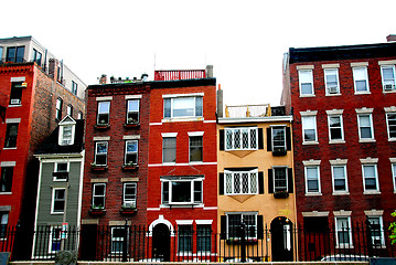 Image showing Boston houses