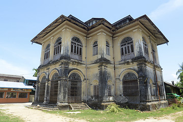 Image showing ASIA MYANMAR MYEIK COLONIAL ARCHITECTURE