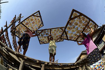 Image showing ASIA MYANMAR MYEIK DRY FISH PRODUCTION