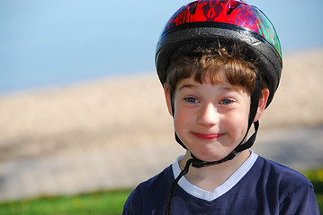 Image showing Little boy portrait