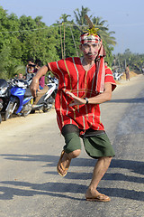 Image showing ASIA MYANMAR MYEIK SHINPYU CEREMONY