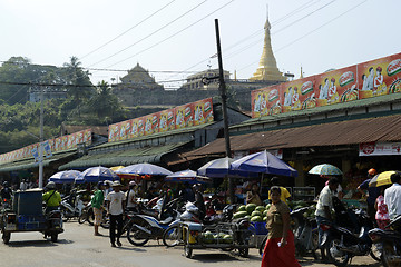 Image showing ASIA MYANMAR MYEIK MARKET