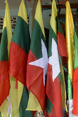 Image showing ASIA MYANMAR MYEIK FALG