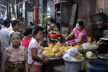 Image showing ASIA MYANMAR MYEIK MARKET