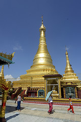 Image showing ASIA MYANMAR MYEIK TEMPLE