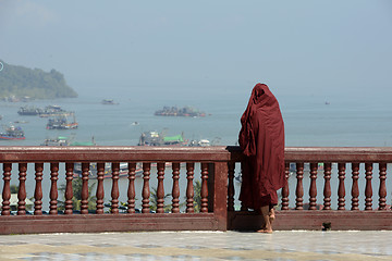 Image showing ASIA MYANMAR MYEIK TEMPLE