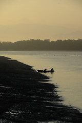 Image showing ASIA MYANMAR MYEIK LANDSCAPE RIVER