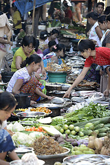 Image showing ASIA MYANMAR MYEIK MARKET