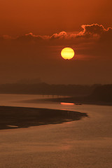 Image showing ASIA MYANMAR MYEIK LANDSCAPE RIVER