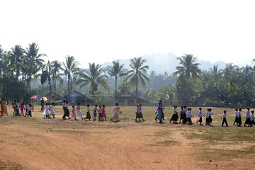 Image showing ASIA MYANMAR MYEIK SHINPYU CEREMONY