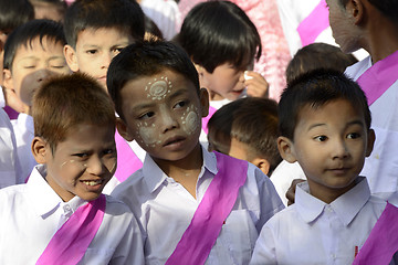 Image showing ASIA MYANMAR MYEIK SHINPYU CEREMONY