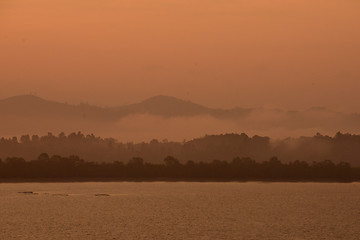 Image showing ASIA MYANMAR MYEIK LANDSCAPE RIVER