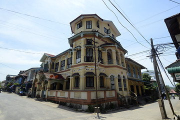 Image showing ASIA MYANMAR MYEIK COLONIAL ARCHITECTURE