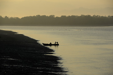 Image showing ASIA MYANMAR MYEIK LANDSCAPE RIVER