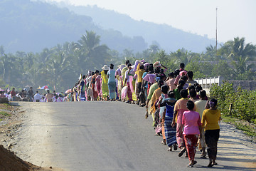 Image showing ASIA MYANMAR MYEIK SHINPYU CEREMONY