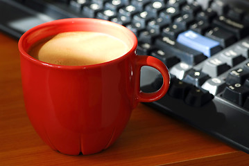 Image showing Coffee computer