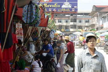 Image showing ASIA MYANMAR MYEIK MARKET