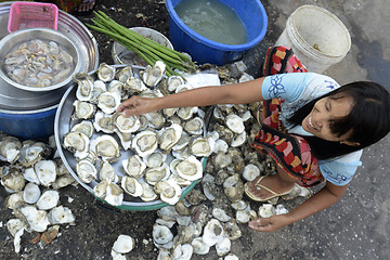 Image showing ASIA MYANMAR MYEIK MARKET