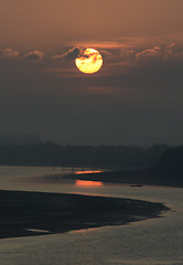 Image showing ASIA MYANMAR MYEIK LANDSCAPE RIVER