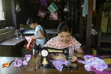 Image showing ASIA MYANMAR MYEIK TEXTIL PRODUCTION