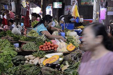 Image showing ASIA MYANMAR MYEIK MARKET