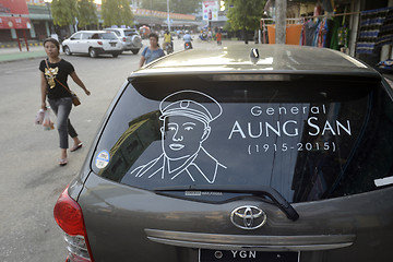 Image showing ASIA MYANMAR MYEIK AUNG SAN