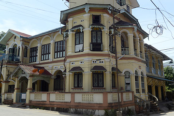 Image showing ASIA MYANMAR MYEIK COLONIAL ARCHITECTURE