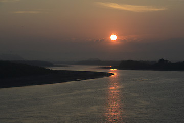 Image showing ASIA MYANMAR MYEIK LANDSCAPE RIVER