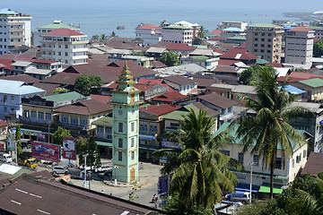 Image showing ASIA MYANMAR MYEIK CITY