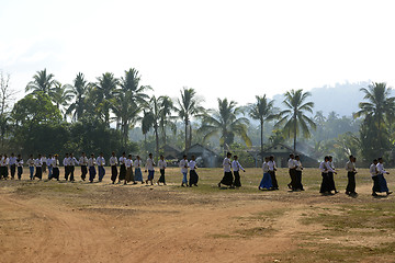 Image showing ASIA MYANMAR MYEIK SHINPYU CEREMONY