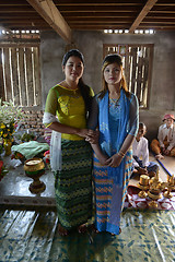 Image showing ASIA MYANMAR MYEIK SHINPYU CEREMONY