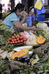 Image showing ASIA MYANMAR MYEIK MARKET