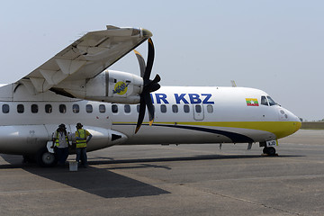 Image showing ASIA MYANMAR AIR KBZ