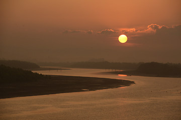 Image showing ASIA MYANMAR MYEIK LANDSCAPE RIVER