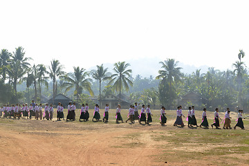 Image showing ASIA MYANMAR MYEIK SHINPYU CEREMONY