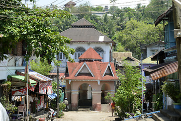 Image showing ASIA MYANMAR MYEIK COLONIAL ARCHITECTURE