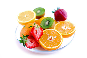 Image showing Fruits in a bowl