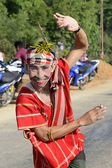 Image showing ASIA MYANMAR MYEIK SHINPYU CEREMONY