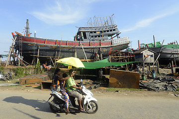 Image showing ASIA MYANMAR MYEIK SHI MANUFACTURE