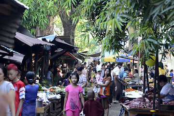 Image showing ASIA MYANMAR MYEIK MARKET