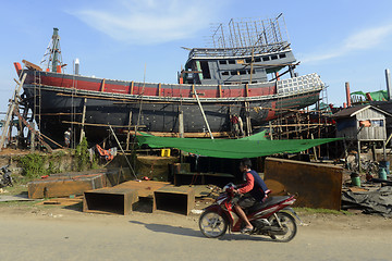 Image showing ASIA MYANMAR MYEIK SHI MANUFACTURE