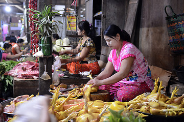 Image showing ASIA MYANMAR MYEIK MARKET