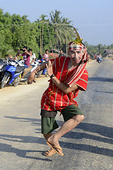 Image showing ASIA MYANMAR MYEIK SHINPYU CEREMONY