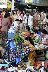 Image showing ASIA MYANMAR MYEIK MARKET