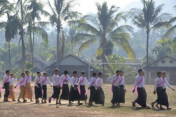 Image showing ASIA MYANMAR MYEIK SHINPYU CEREMONY