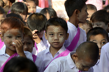 Image showing ASIA MYANMAR MYEIK SHINPYU CEREMONY