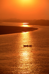 Image showing ASIA MYANMAR MYEIK LANDSCAPE RIVER