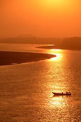 Image showing ASIA MYANMAR MYEIK LANDSCAPE RIVER