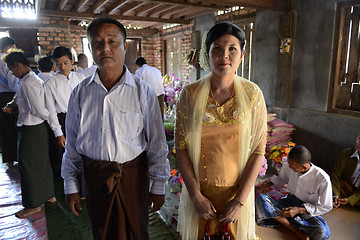 Image showing ASIA MYANMAR MYEIK SHINPYU CEREMONY